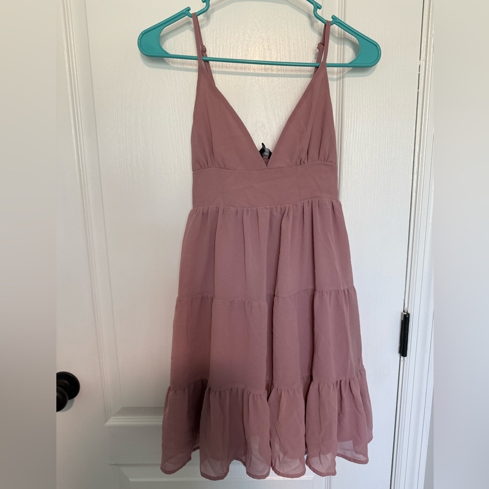 DUSTY PINK DRESS